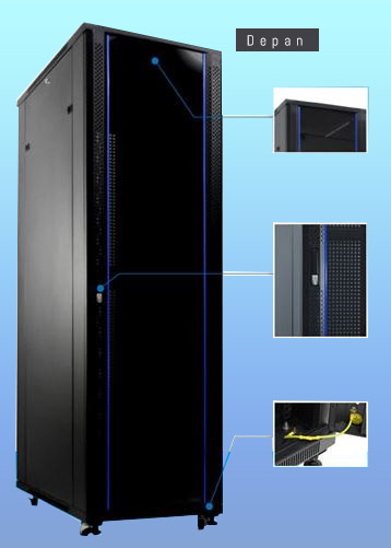 jual rack server type IR bagian depan