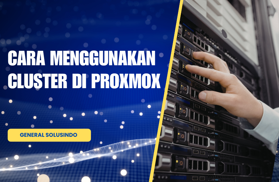 cara menggunakan cluster di proxmox