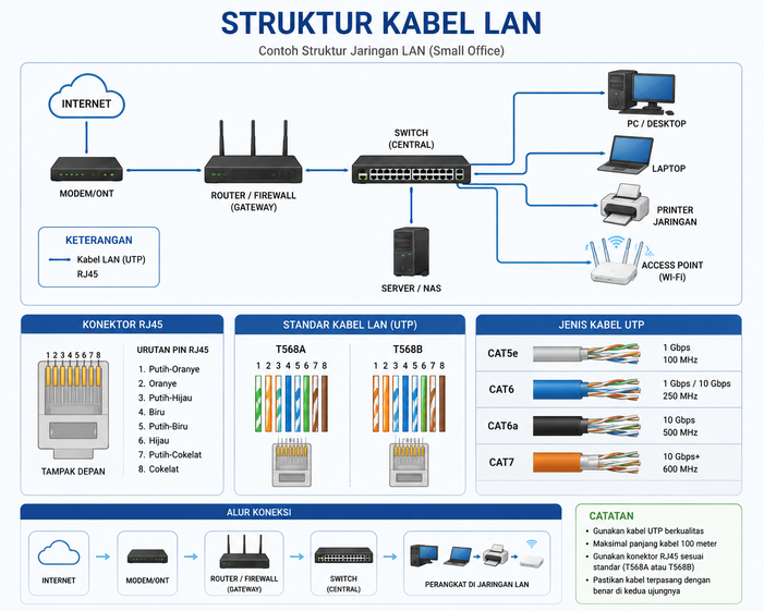 jasa instalasi lan profesional