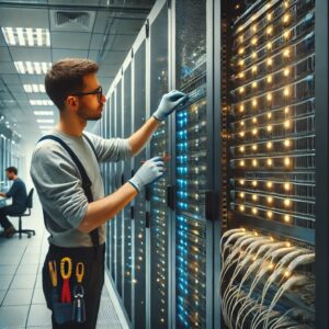 jasa instalasi server, instalasi server Kuta, server bisnis profesional, instalasi jaringan Kuta, maintenance server, instalasi CCTV, jaringan fiber optik, router dan mikrotik, wiring management, layanan teknologi Kuta