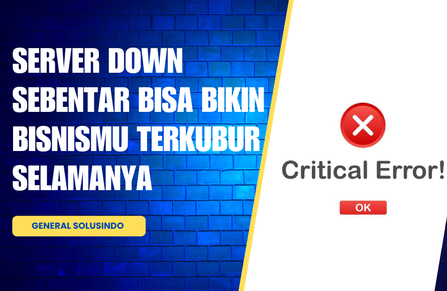 Jasa Maintenance Server Surabaya Cepat, Anti Error dan Downtime