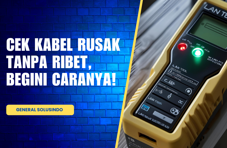 Cara Cek Kabel LAN Tester
