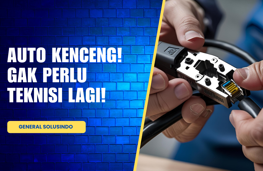 Crimping Kabel LAN Tanpa Ribet