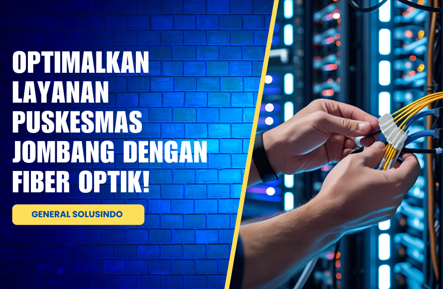 Fiber Optik untuk Layanan Cepat di Puskesmas Jombang