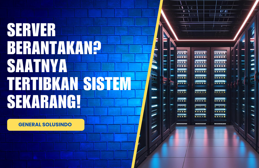Rack Server Rapi dan Profesional