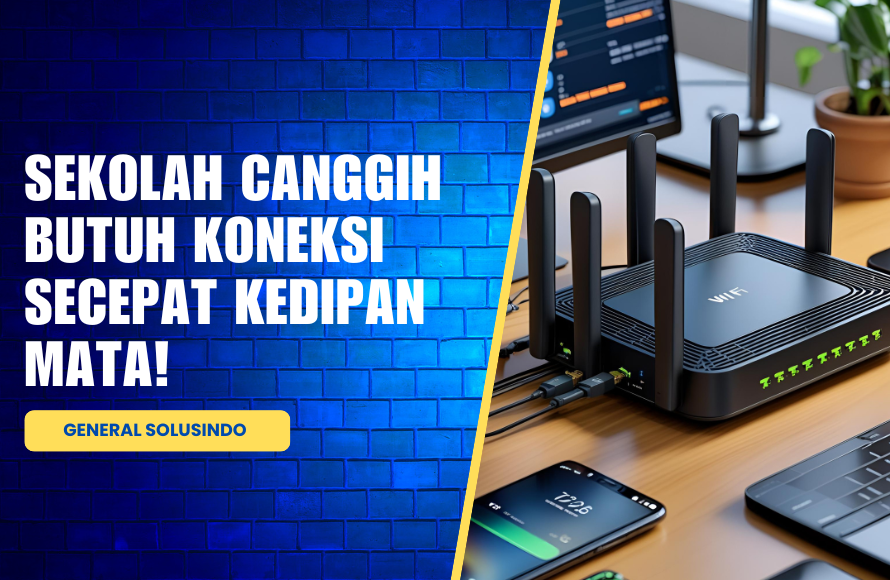 Jasa Pemasangan Jaringan Fiber Optik Sekolah di Malang