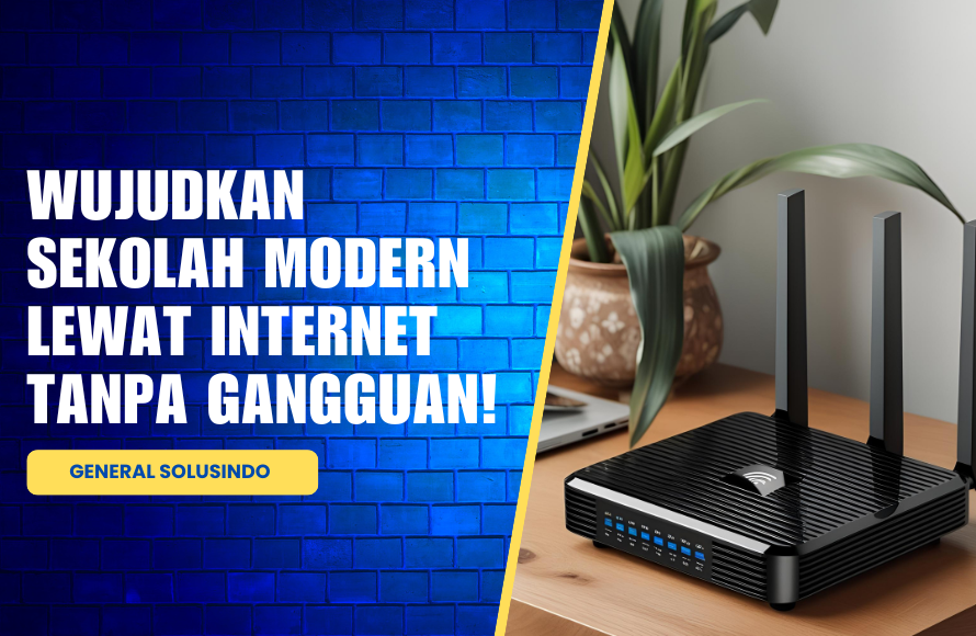 Instalasi Internet Fiber Optik Sekolah Wilayah Kediri