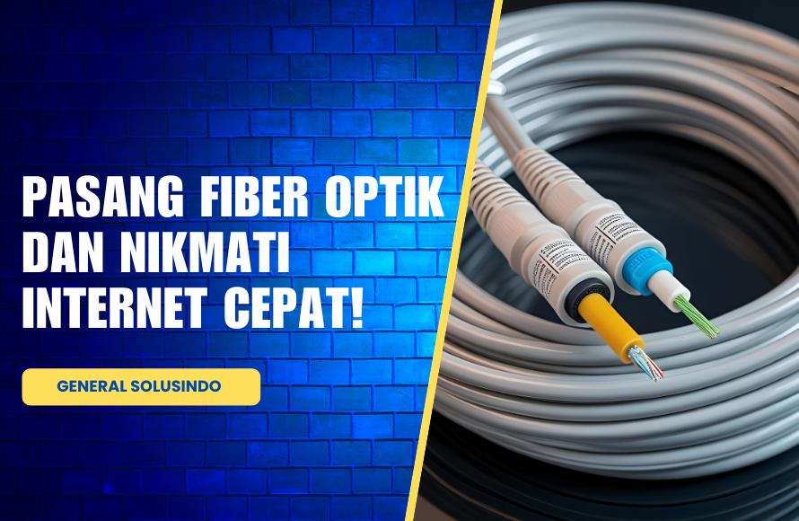 Instalasi Fiber Optik Sekolah Mojokerto, Internet Cepat!