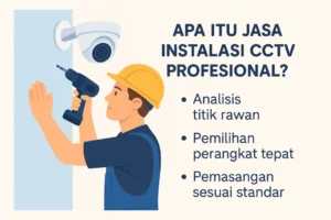 Jasa Instalasi CCTV Profesional Untuk Keamanan