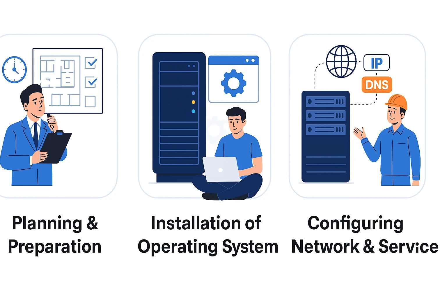 Permasalahan instalasi server handal perusahaan