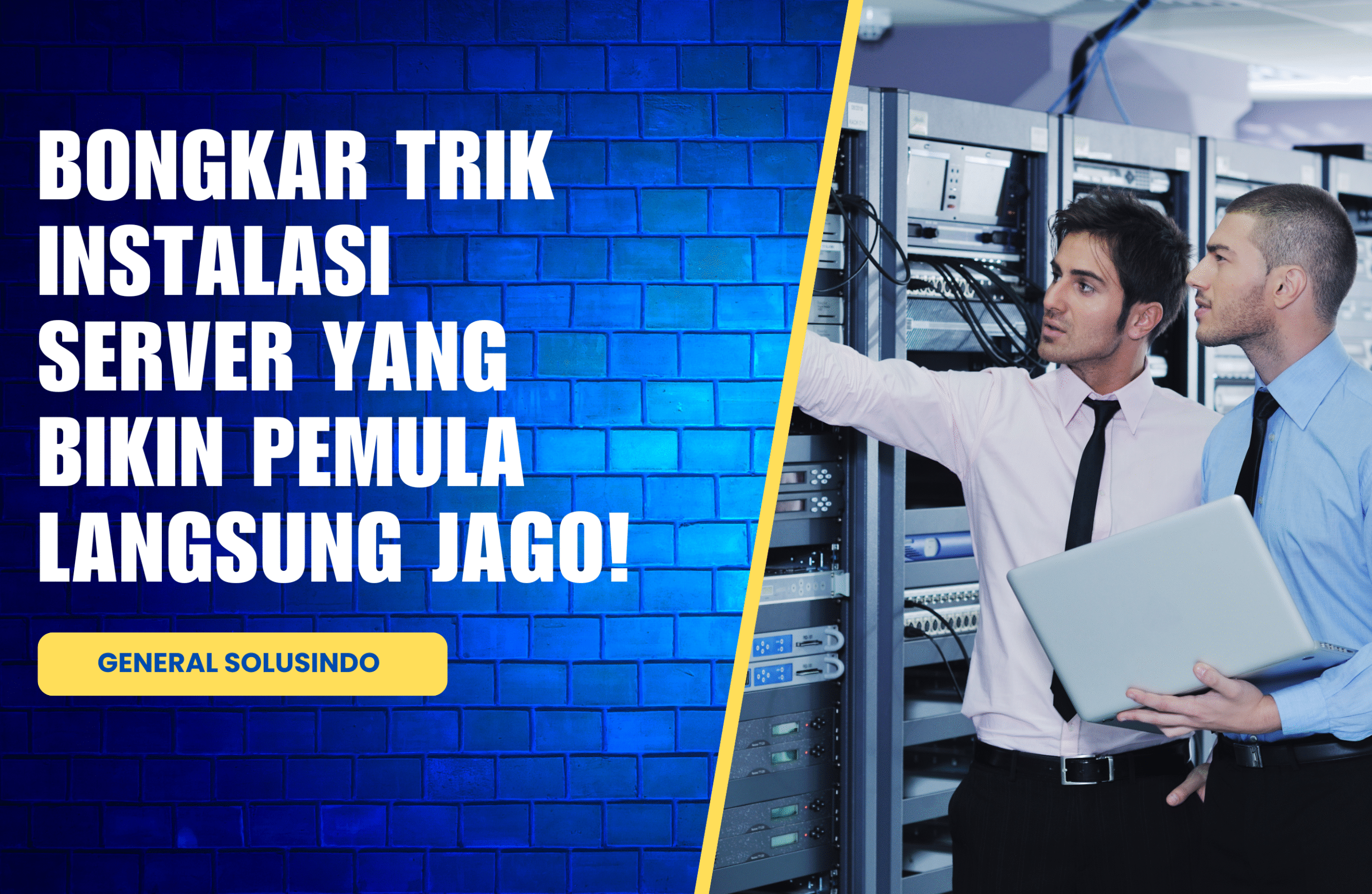 Panduan Dasar Instalasi & Konfigurasi Server untuk Pemula