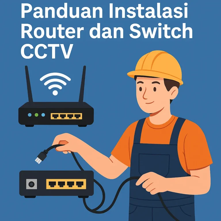 Panduan Instalasi Router & Switch CCTV untuk Jaringan Stabil dan Aman