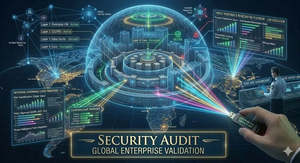 Jasa Security Audit untuk Evaluasi Keamanan Sistem dan Infrastruktur IT Perusahaan