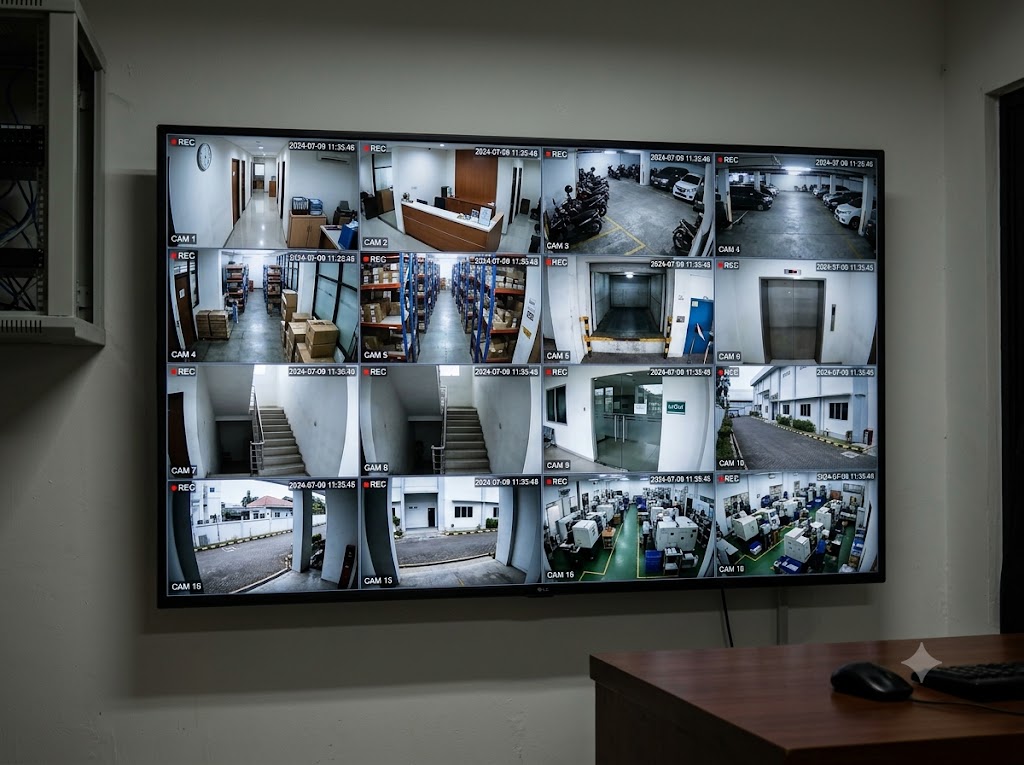 Monitoring CCTV