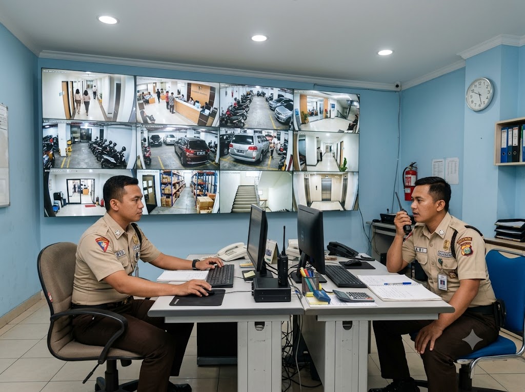 Monitoring CCTV Satpam