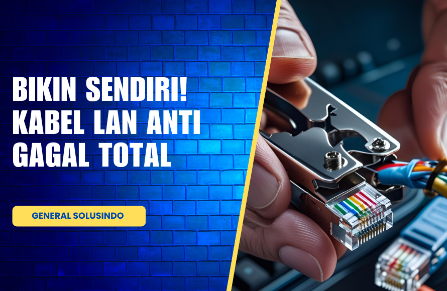 Panduan Mudah Crimping Kabel LAN untuk Pemula