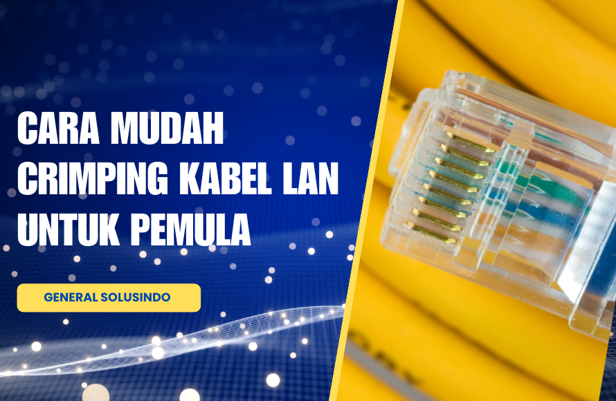 Panduan cara crimping LAN untuk pemula